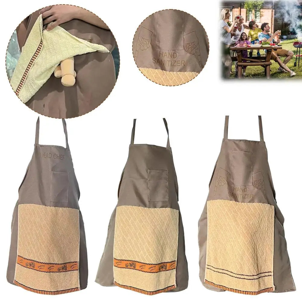Funny Chef Apron with Hidden Pocket