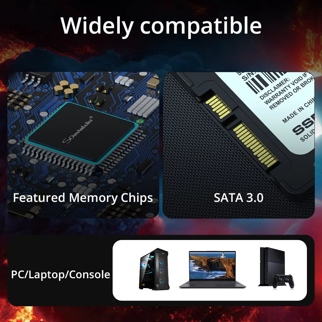 Internal Solid State Drive for PC & Laptop