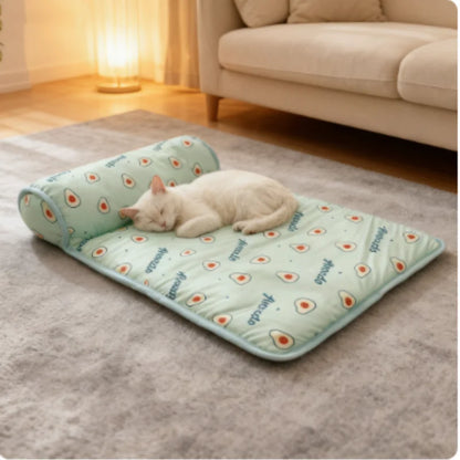 Cooling Silk Pet Mat for Dogs & Cats