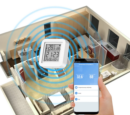 Smart WiFi Temperature & Humidity Monitor