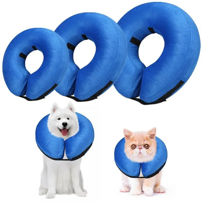 Inflatable Dog Recovery Collar After Surgery