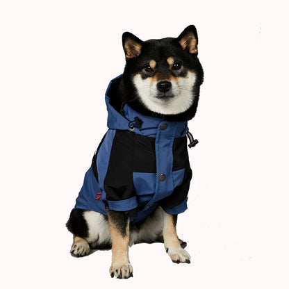 Waterproof Dog Jacket – Outdoor Rain Coat for Small & Large Dogs