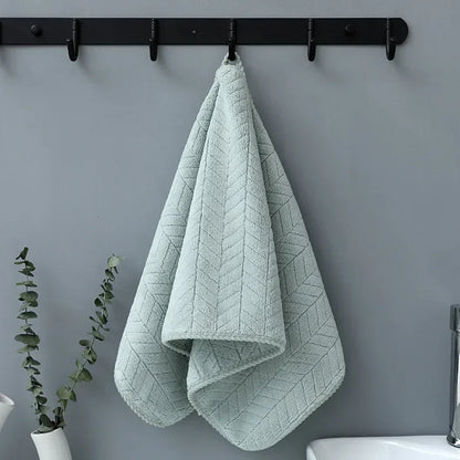 Thick Coral Velvet Bath Towel