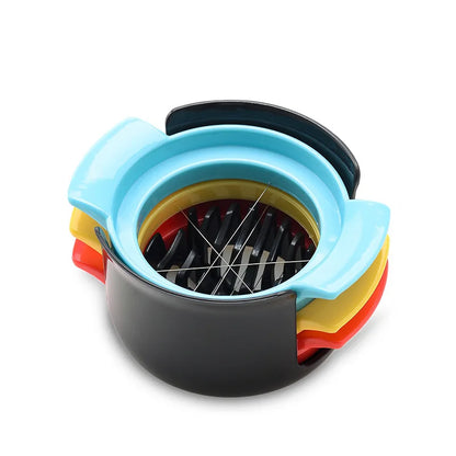 3-in-1 Multifunction Egg Slicer Cutter