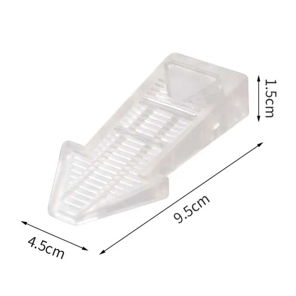 Transparent Self-Adhesive Acrylic Door Stopper