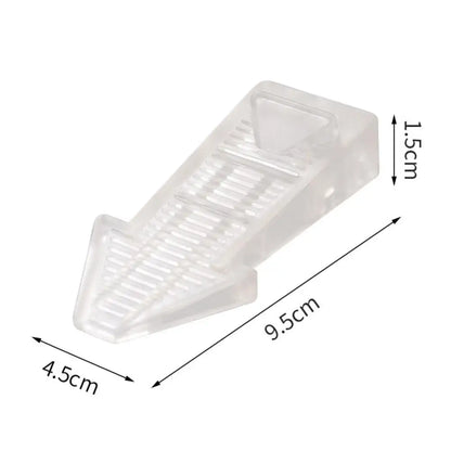 Transparent Self-Adhesive Acrylic Door Stopper