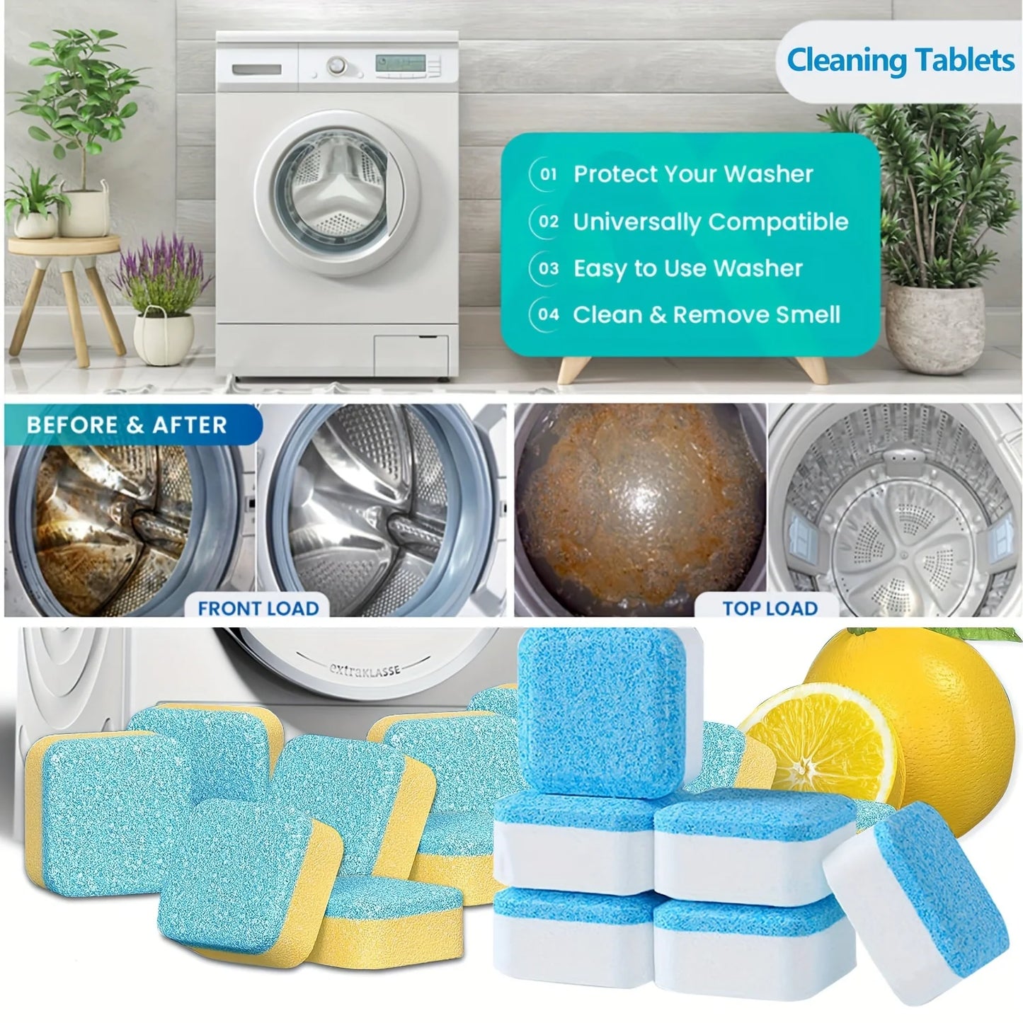 Washing Machine Cleaner Tablets