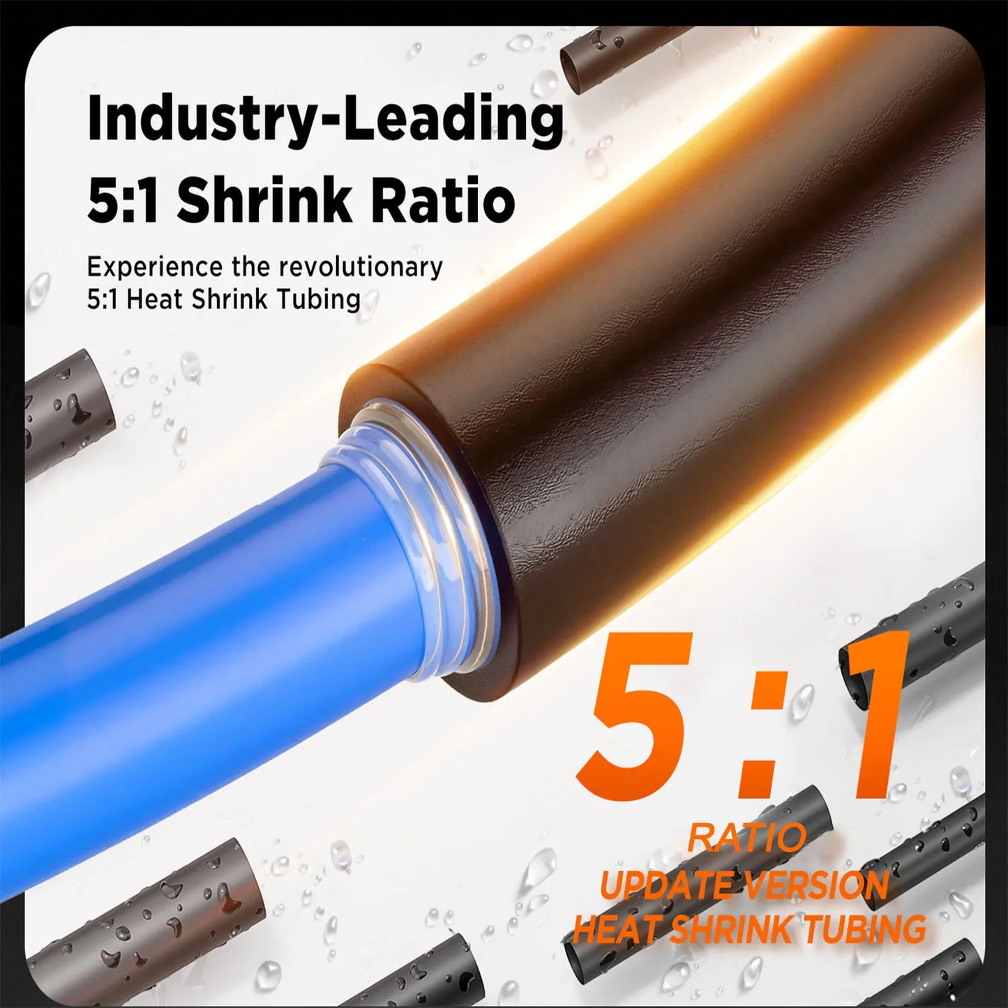 5:1 Adhesive-Lined Heat Shrink Tubing