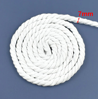 Braided Cotton Macramé Rope Cord