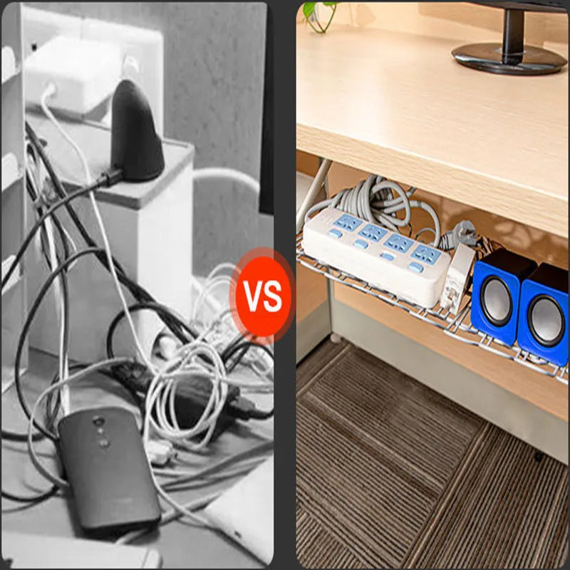 Under Desk Cable Management Tray