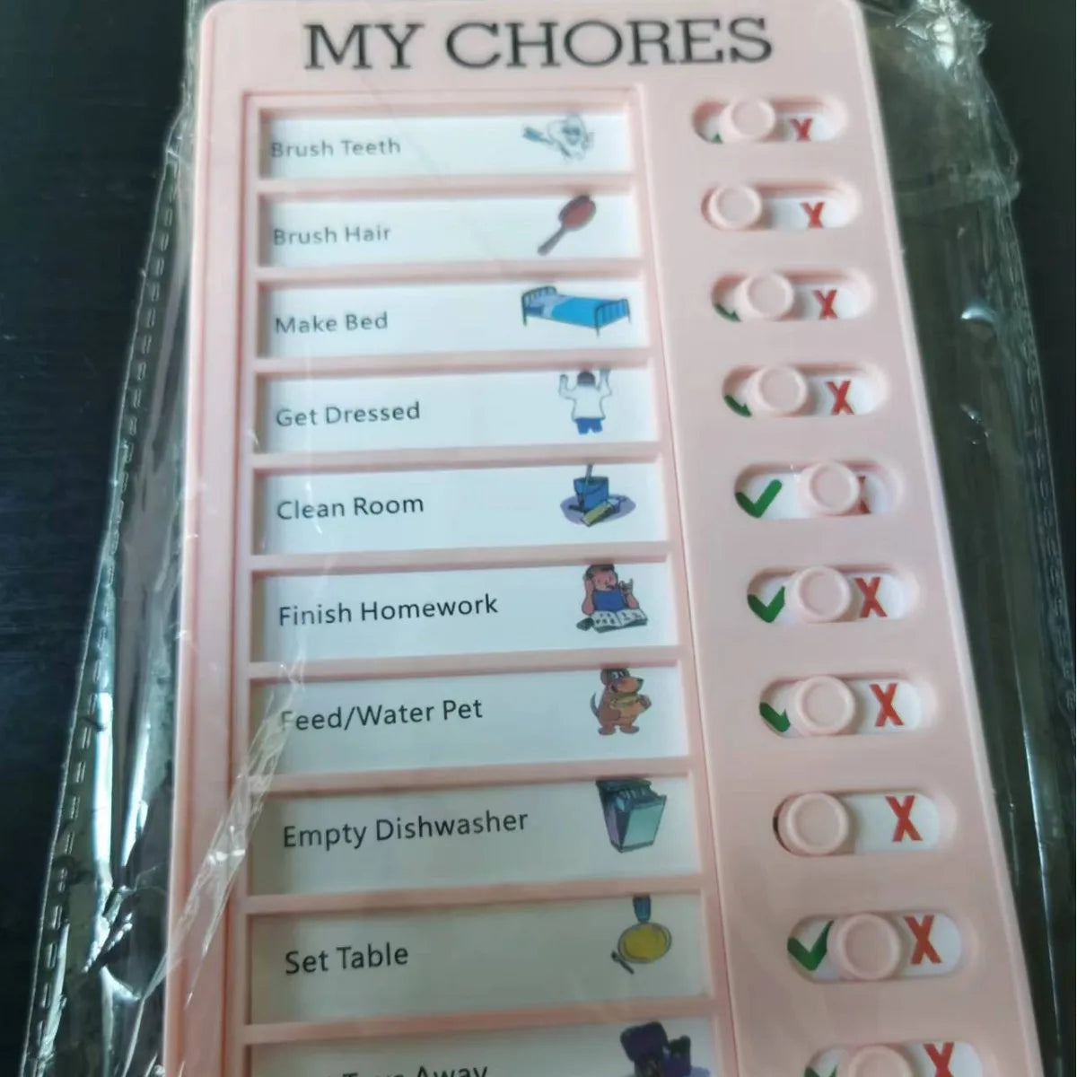 Kids Daily Routine Chore Chart