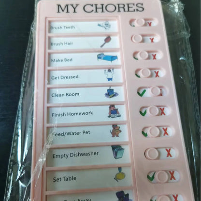 Kids Daily Routine Chore Chart
