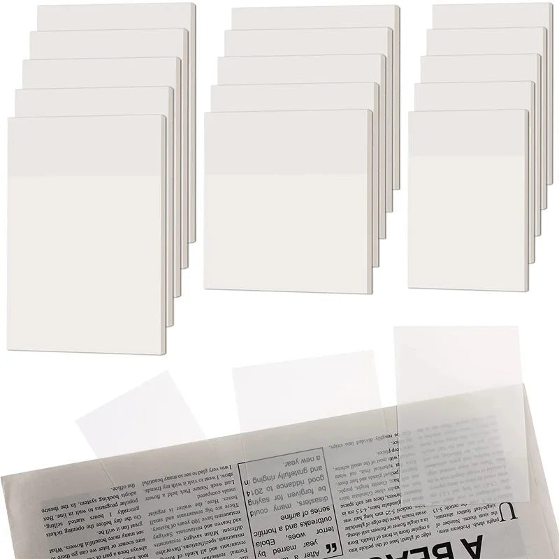 Transparent Waterproof Sticky Notes