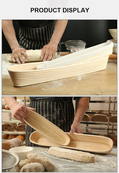 Proofing Bowls for Baguette Bread
