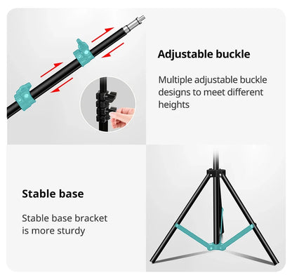 Adjustable Tripod Tablet Floor Stand