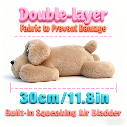 Interactive Bite Resistant Plush Dog Companion Toy