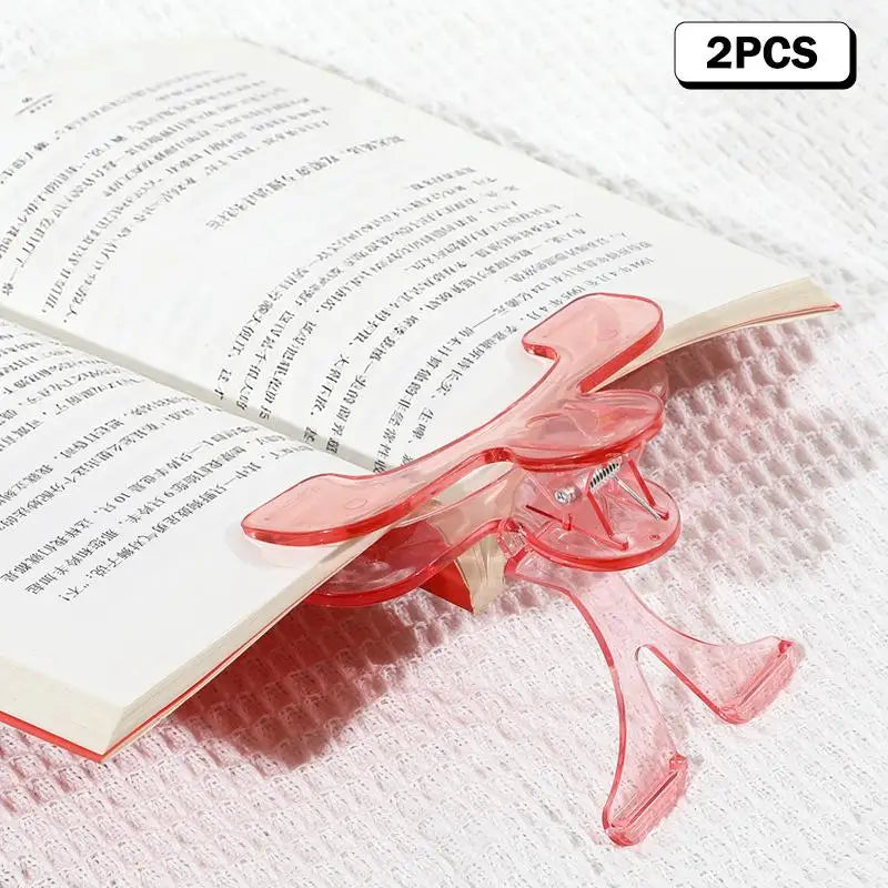 Large Plastic Book Holder Clip for Reading & Note Keeping