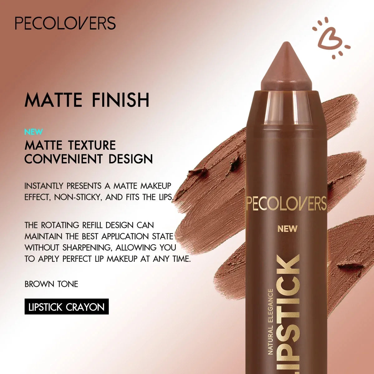 Long-Lasting Waterproof Lipstick