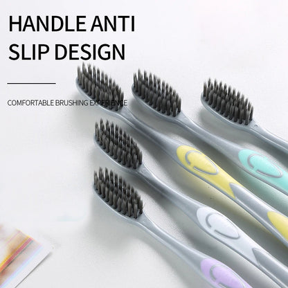 Bamboo Charcoal Soft Toothbrush Set