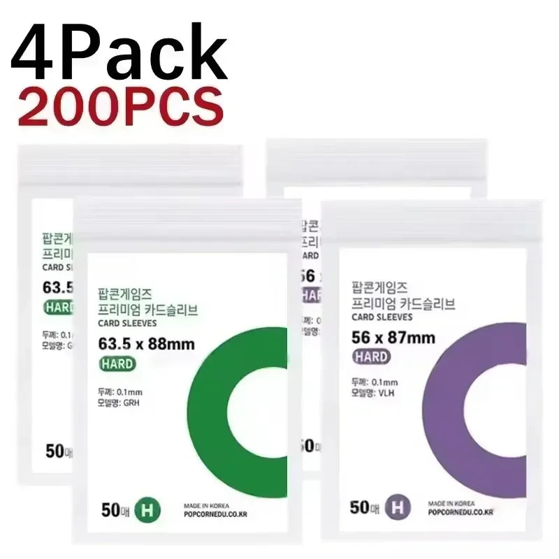 Transparent Trading Card Sleeves