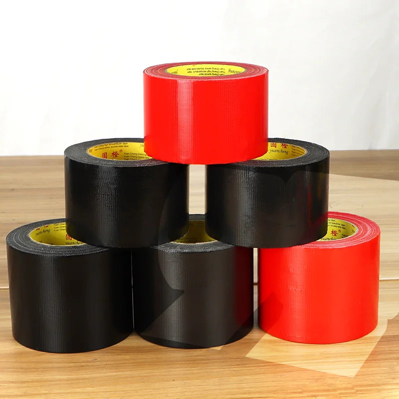 Black Super Adhesive Fabric Duct Tape