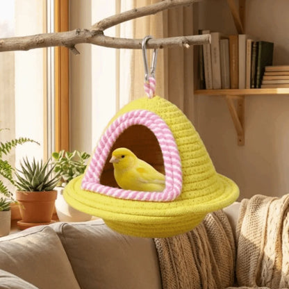 Warm Hanging Bird Nest for Parrots