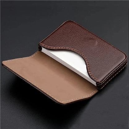PU Leather Business Card Holder