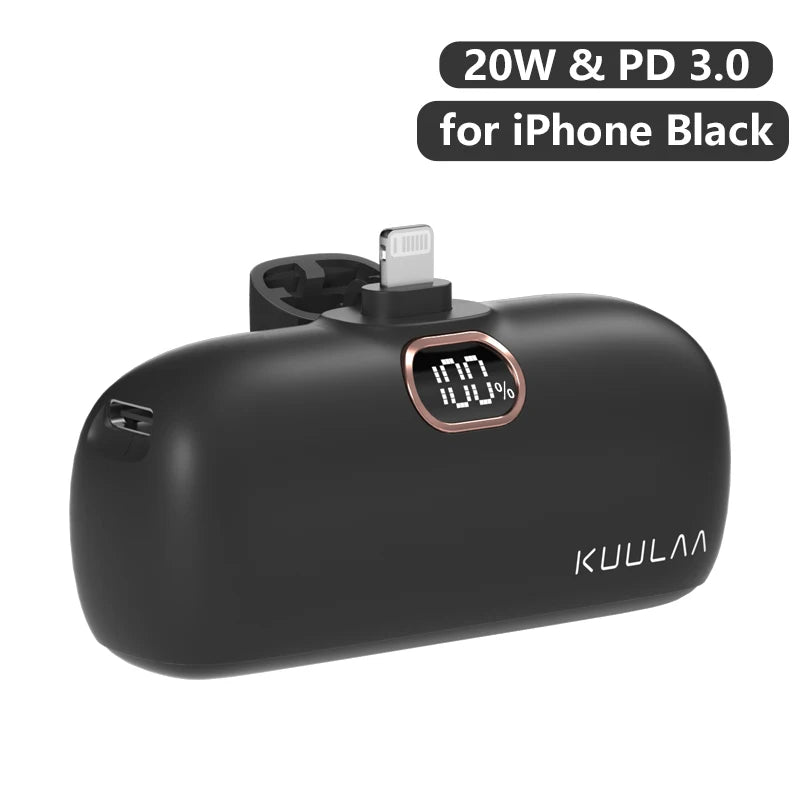 20W Fast Charging Portable Power Bank