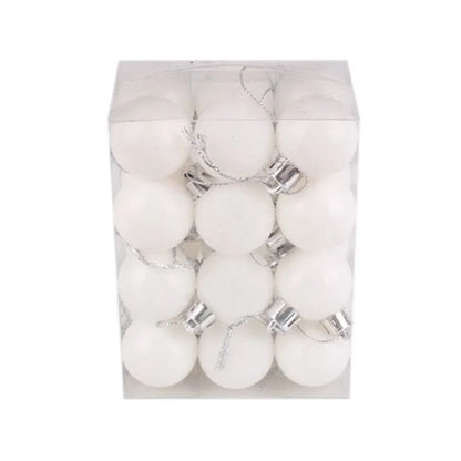 24-Piece Mini Christmas Bauble Set