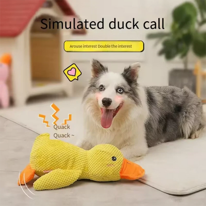 Duck Plush Squeaky Dog Toy