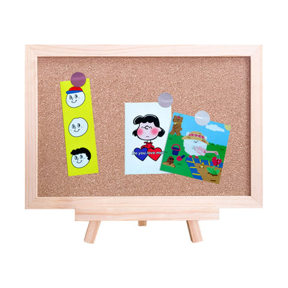 Wooden Cork Memo Board