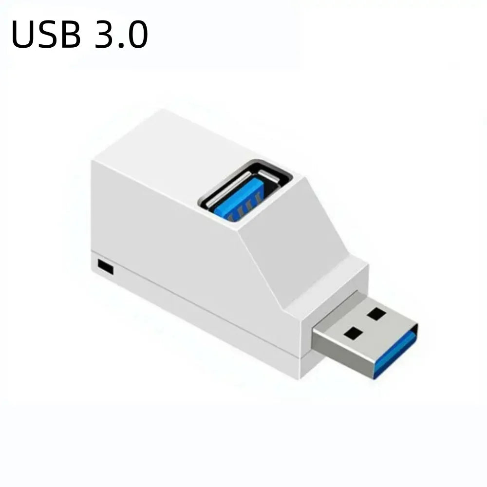 USB 3.0 Mini Hub Adapter – 3-Port Expansion