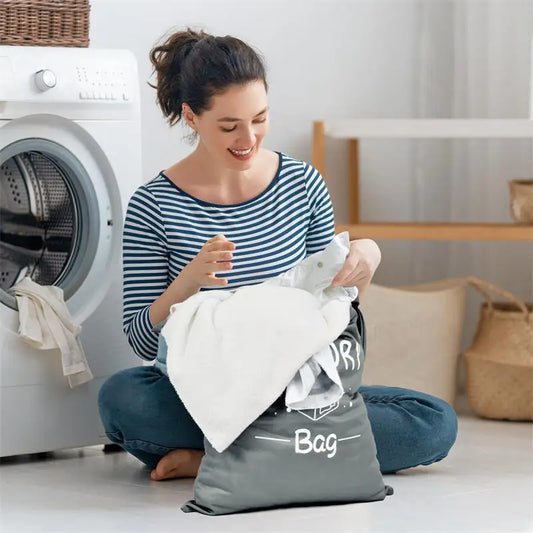 Waterproof Travel Laundry Bag with Zipper