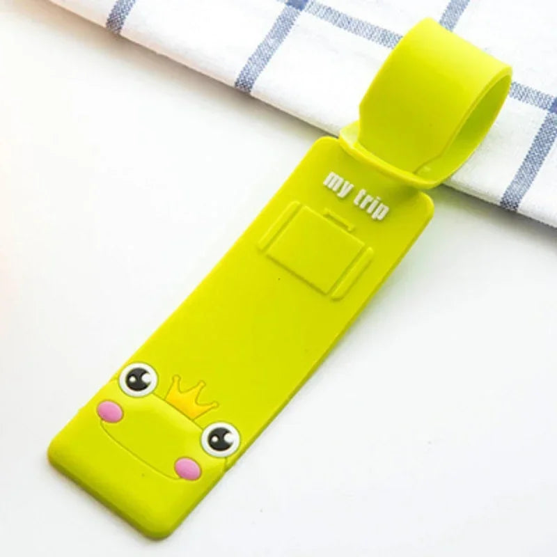 Cute Silicone Luggage Tag