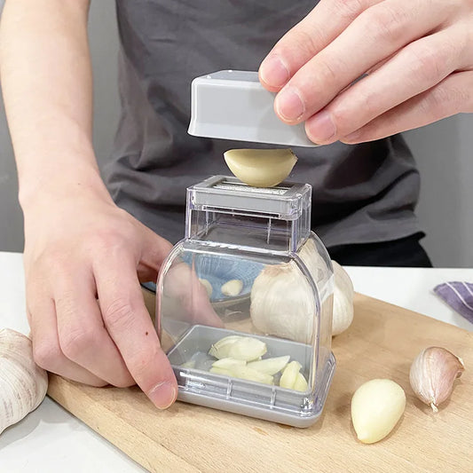 Manual Pressing Garlic Grater Cutter
