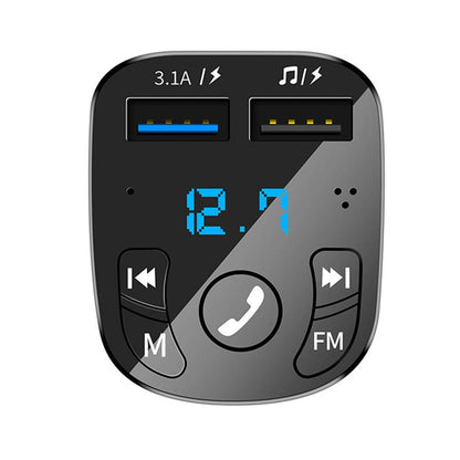 12-24V Car Bluetooth FM Transmitter 87.5-108 mhz