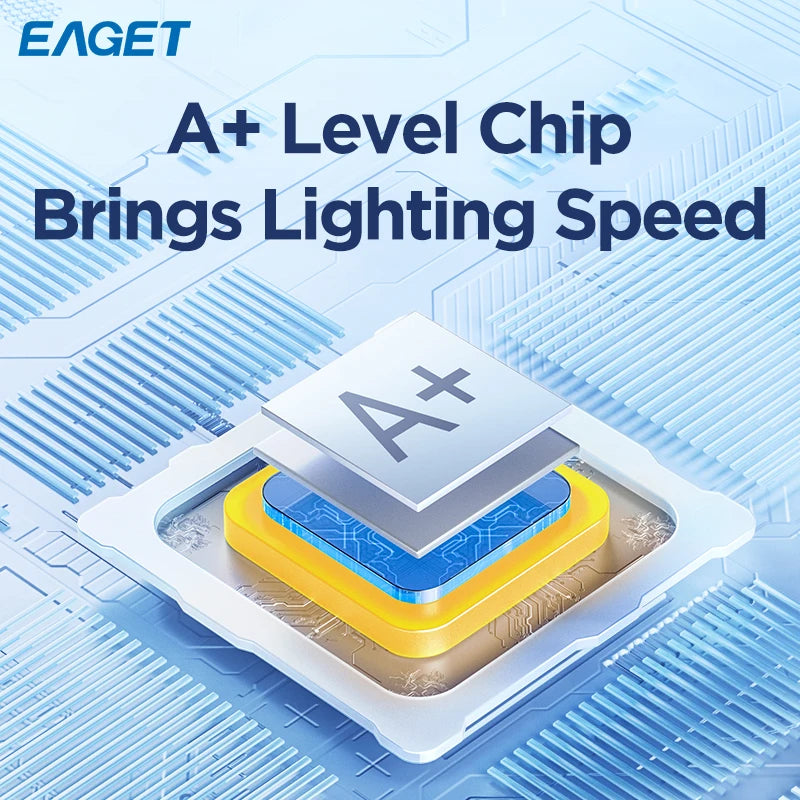 Eaget Dual USB-C & USB 3.2 Flash Drive
