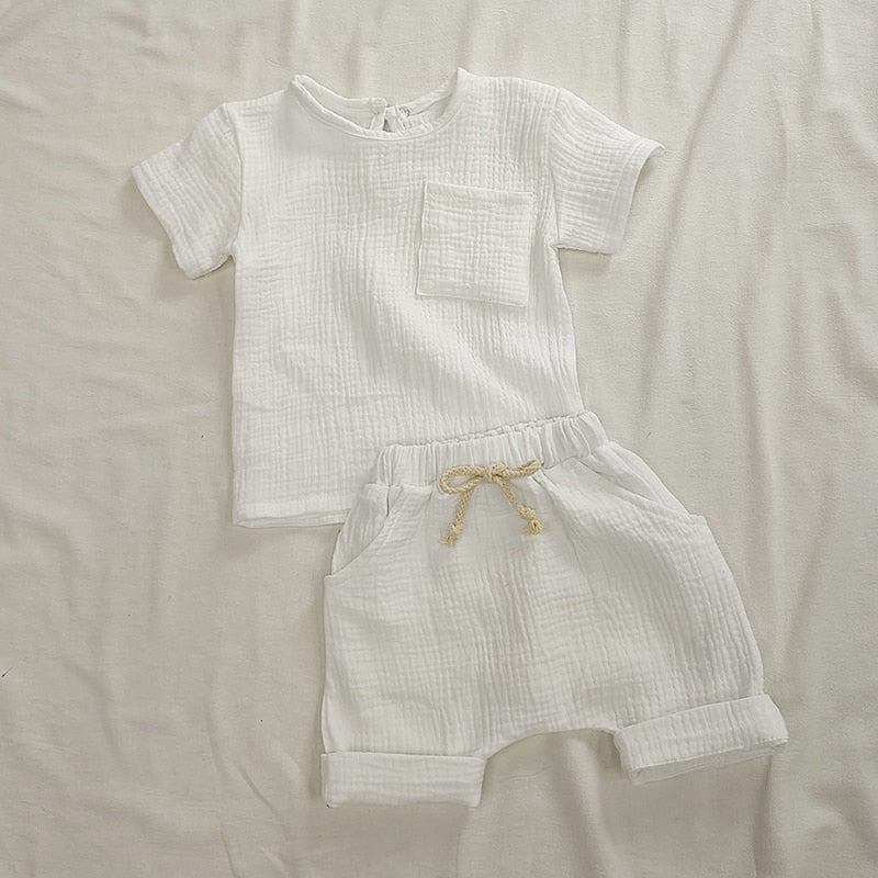 Organic Cotton Baby Clothes Set