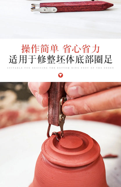 Pottery Foot Trimming Tool