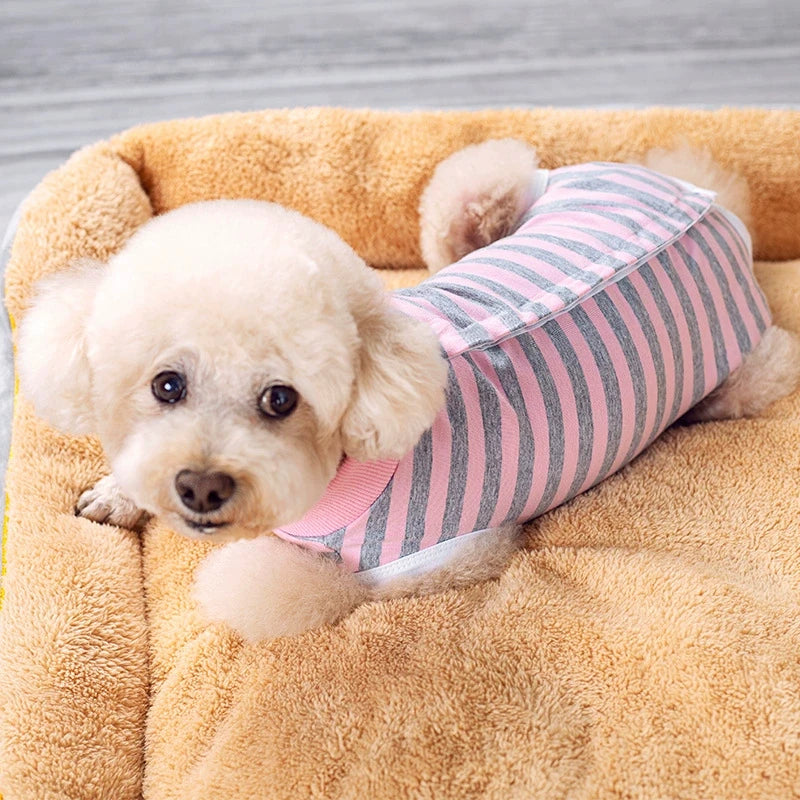 Cotton Dog Recovery Suit Anti-Licking Jumpsuit