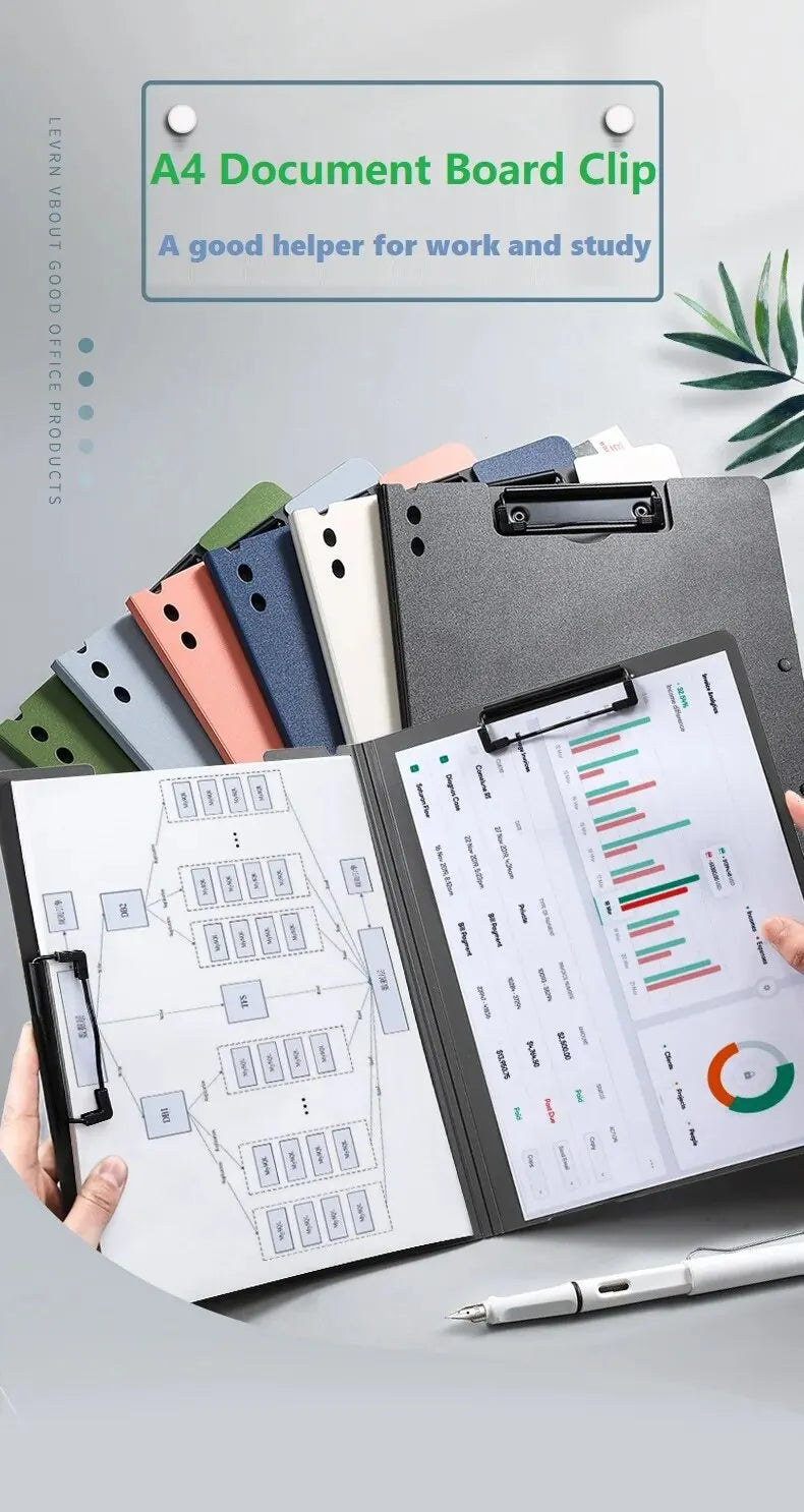 A4 Clipboard Folder Organizer