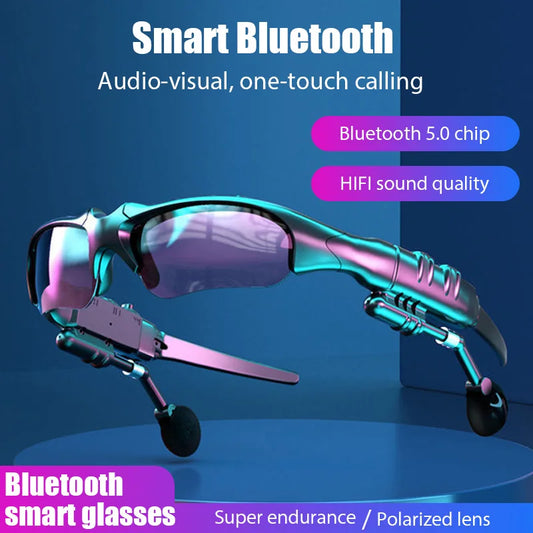 Sports Stereo Wireless Bluetooth Earphones Cycling Sunglasses