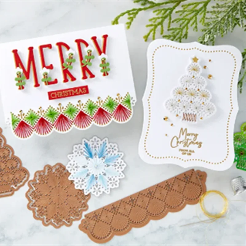 Christmas Cross Stitch Metal Cutting Die