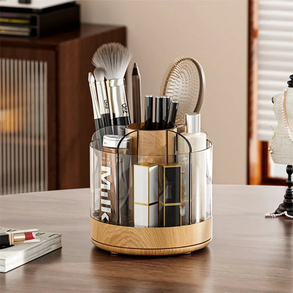 360° Rotating Makeup Brush Holder