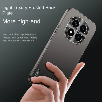 Matte Metallic Paint Shock Resistant Case For Redmi Note