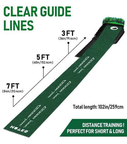 Portable Golf Putting Training Mat