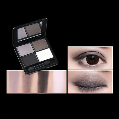 4-Color Smoky Eyeshadow Palette