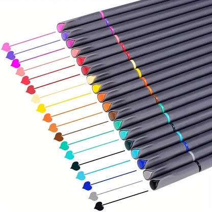 Colourful Line Drawing Pen Set