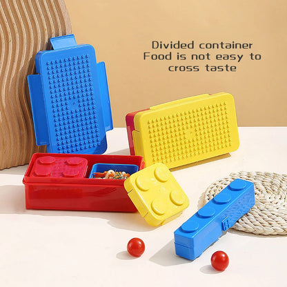 Portable Building Block Lunch Box for Kids