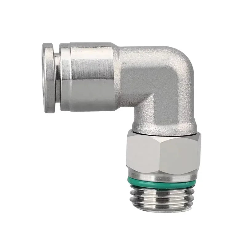 304 Stainless Steel Pneumatic Hose Connector Set